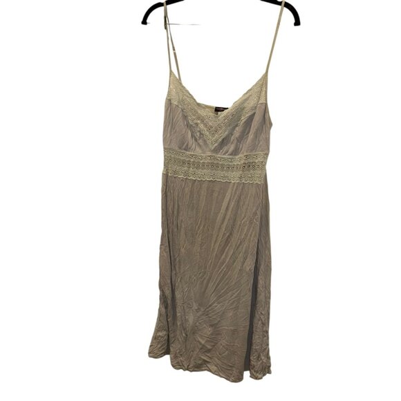 Cosabella Beige Lace Trim Chemise - Picture 1 of 4